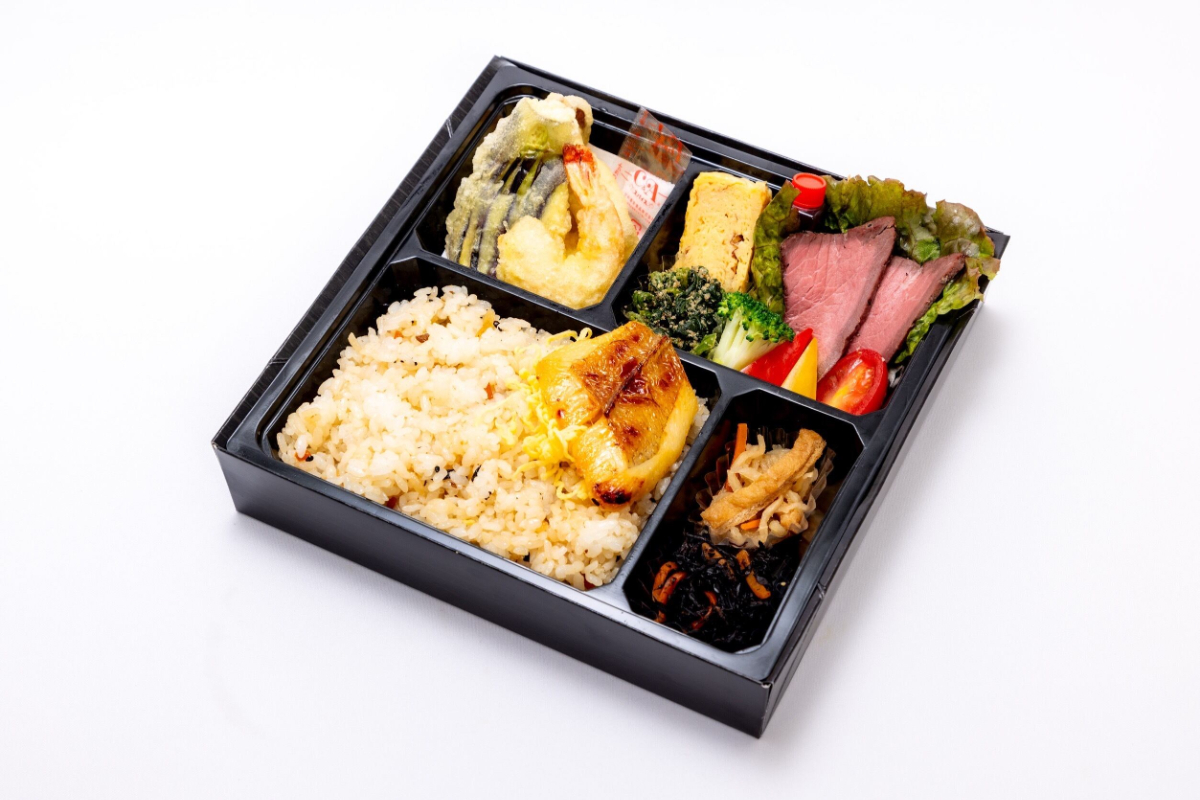 松花堂弁当　柳の写真